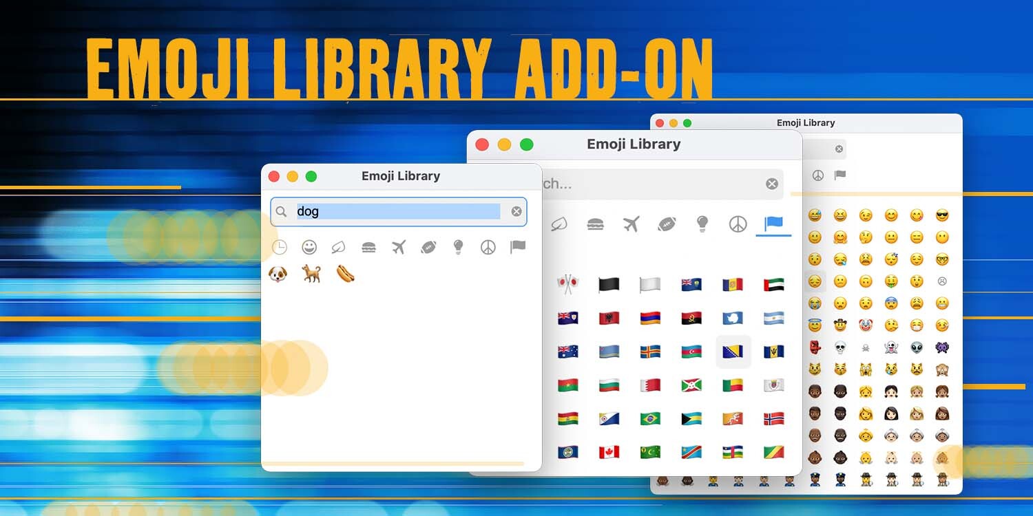 Emoji Library Add-On